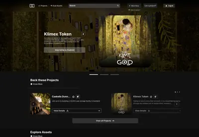 Screenshot of the project Dualmint Marketplace